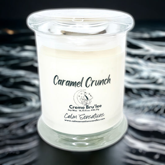 CARAMEL CRUNCH (crème brûlée whisper wood wick)